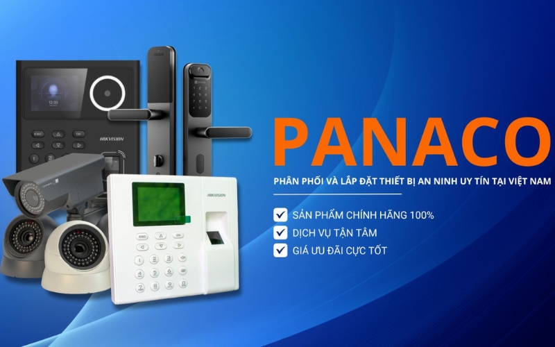 cửa hàng phân phối và lắp đặt camera panaco