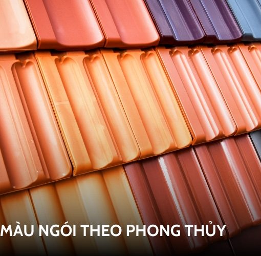 chọn màu ngói theo phong thủy