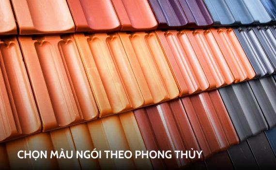 chọn màu ngói theo phong thủy