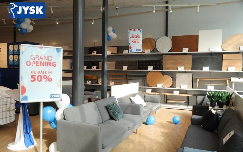 Cửa hàng nội thất JYSK