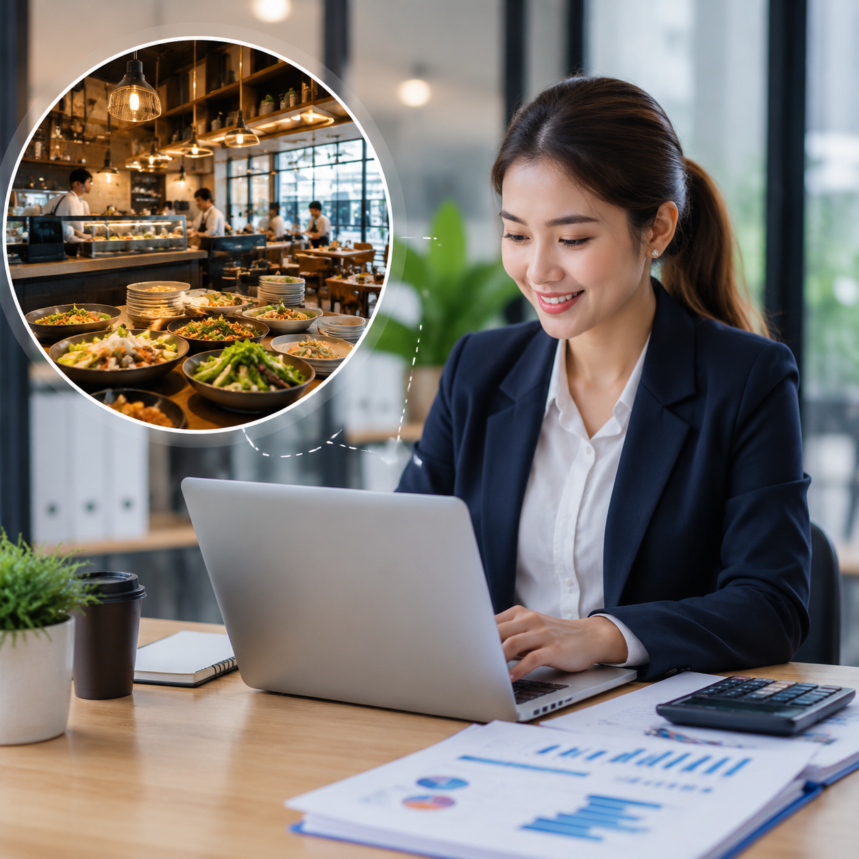 Báo cáo tài chính cho quán ăn và doanh nghiệp F&B