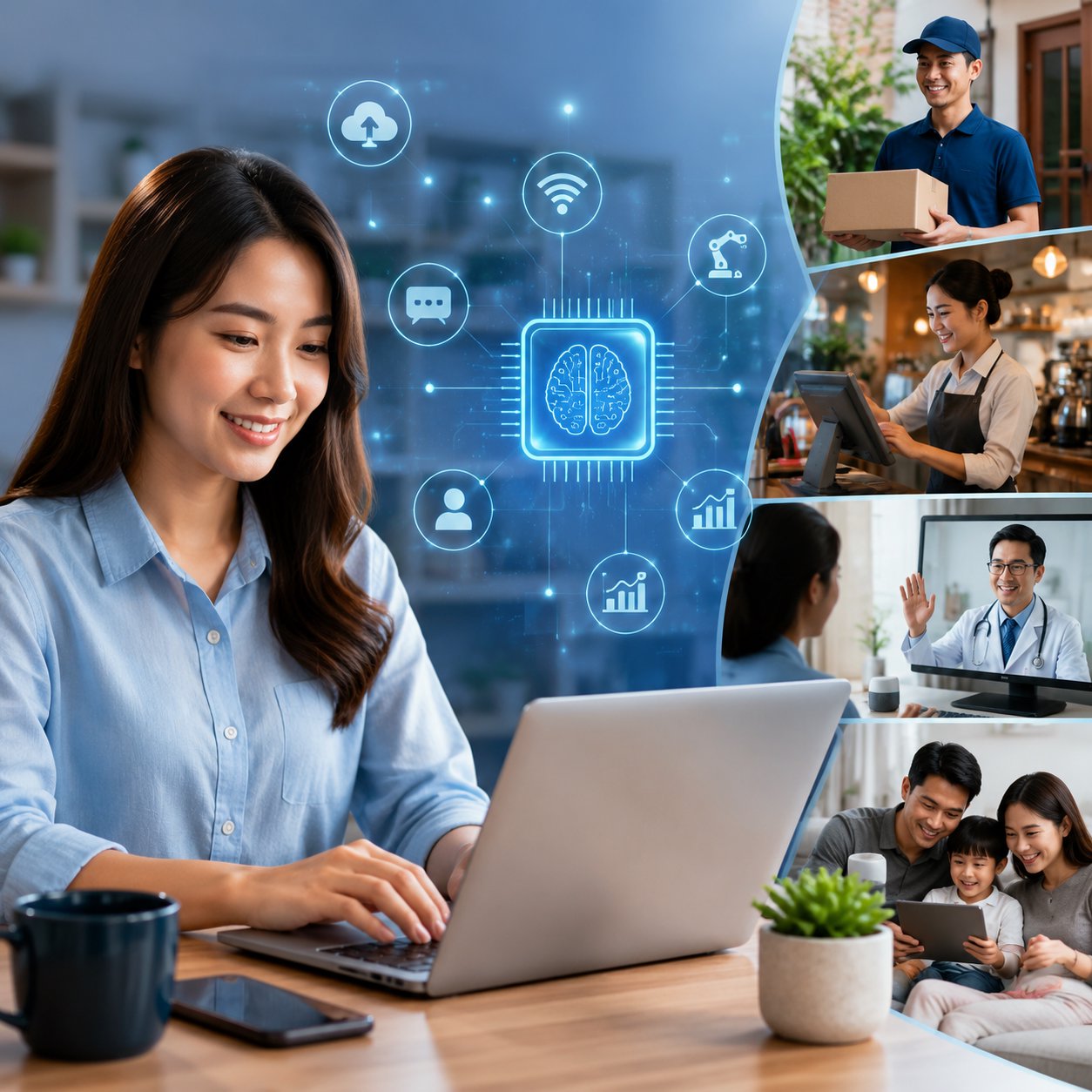 Chuyển đổi số ứng dụng AI: Vì sao nhiều dịch vụ đời sống có thể nhanh hơn mà vẫn tiết kiệm chi phí?